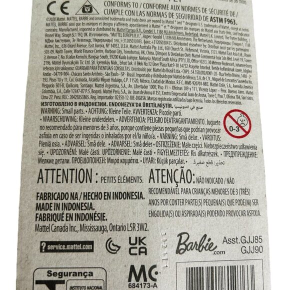 Barbie Dreamtopia Mini Mermaid Colorful Doll Chelsea Girl with Pink Crown 4" - Picture 6 of 7